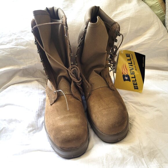 専用　　①BELLEVILLE GORE-TEX BOOTS US Army Military Black Leather Bates 11460 / Belleville ICW